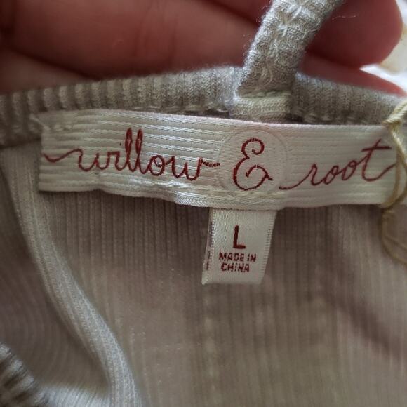 NEW Willow & Root Mauve Embroidered Strappy Halter Neck Top Large Feminine Girly - Picture 10 of 10